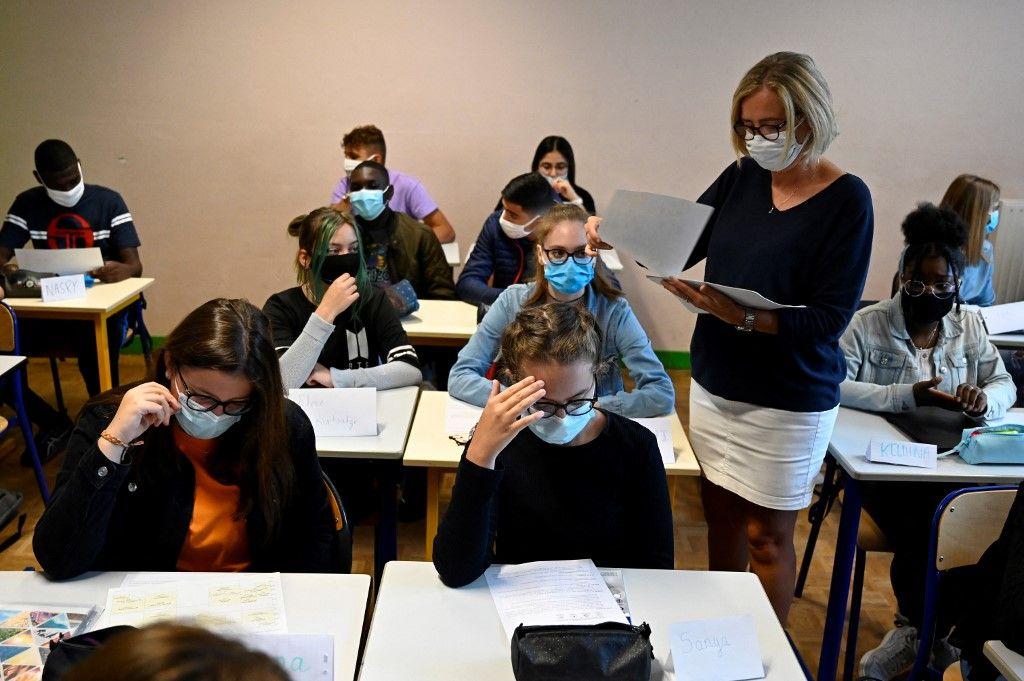 école Covid-19 classe AFP