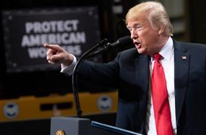 Donald Trump travailleurs AFP