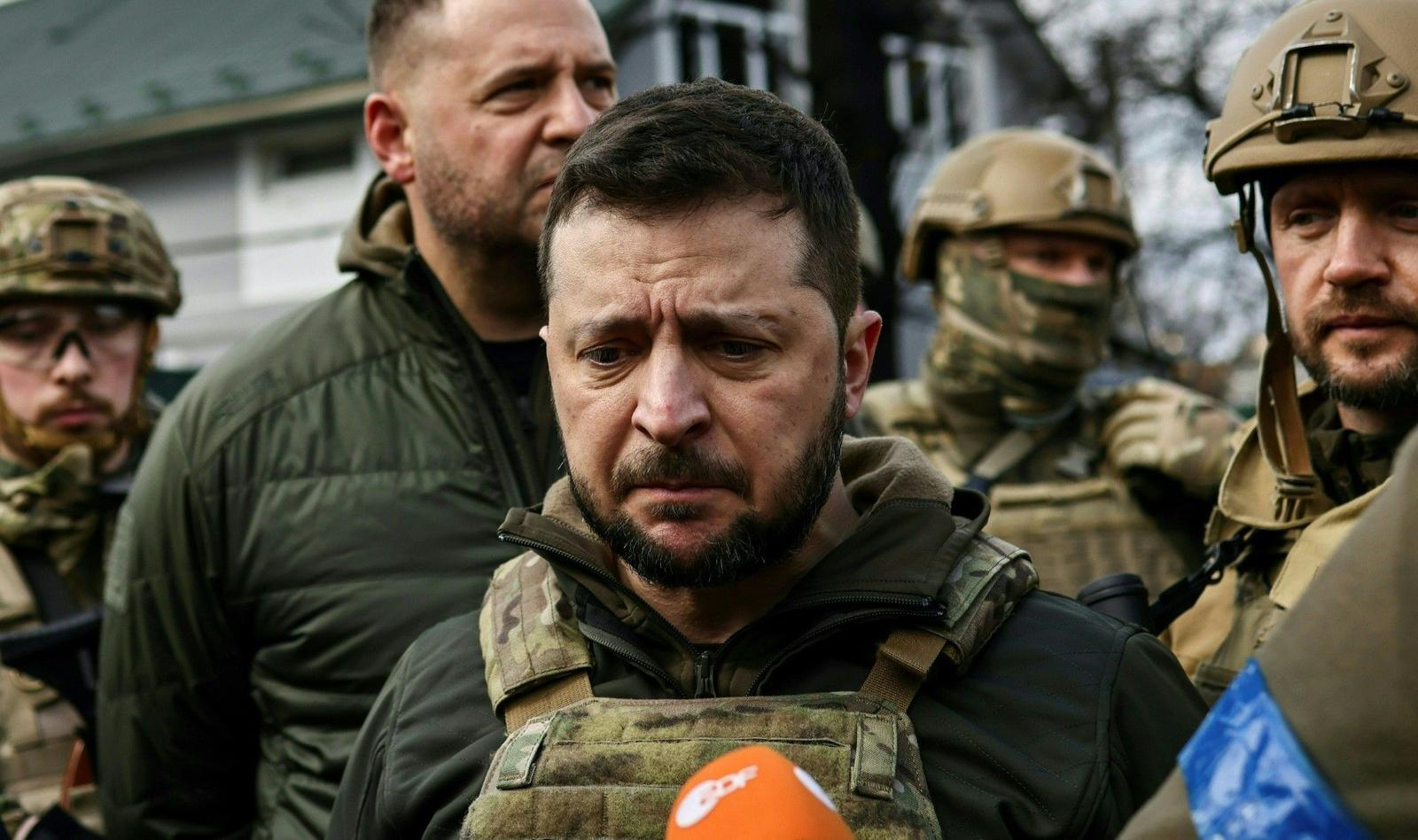 Volodymyr Zelensky, président de l'Ukraine.