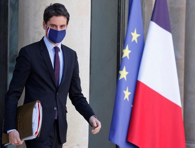 Gabriel Attal porte-parole du gouvernement AFP