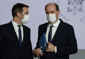 Jean Castex Olivier Véran AFP