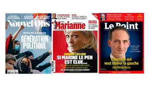 Les unes des hebdos du 15 octobre 2026.