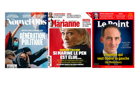 Les unes des hebdos du 15 octobre 2026.