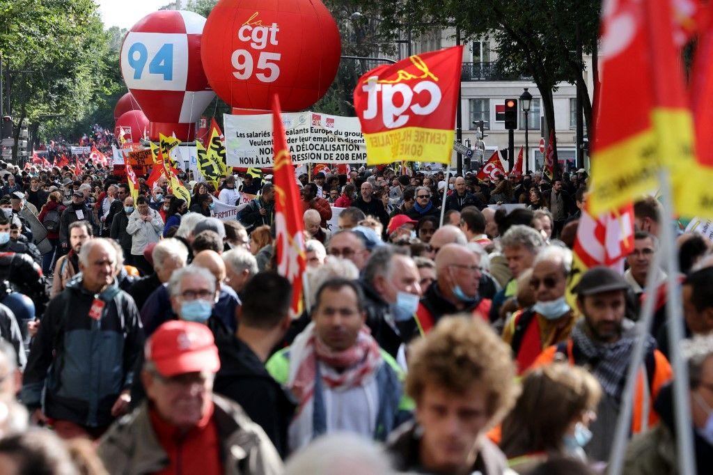 CGT manifestation AFP