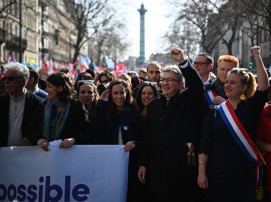 Jean-Luc Mélenchon AFP
