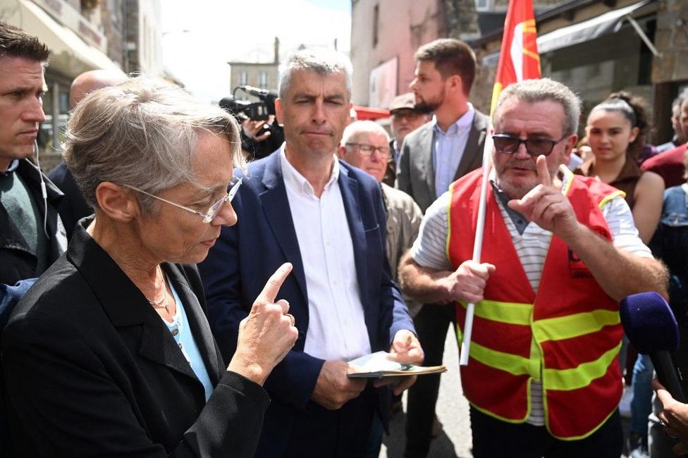 Elisabeth Borne CGT AFP