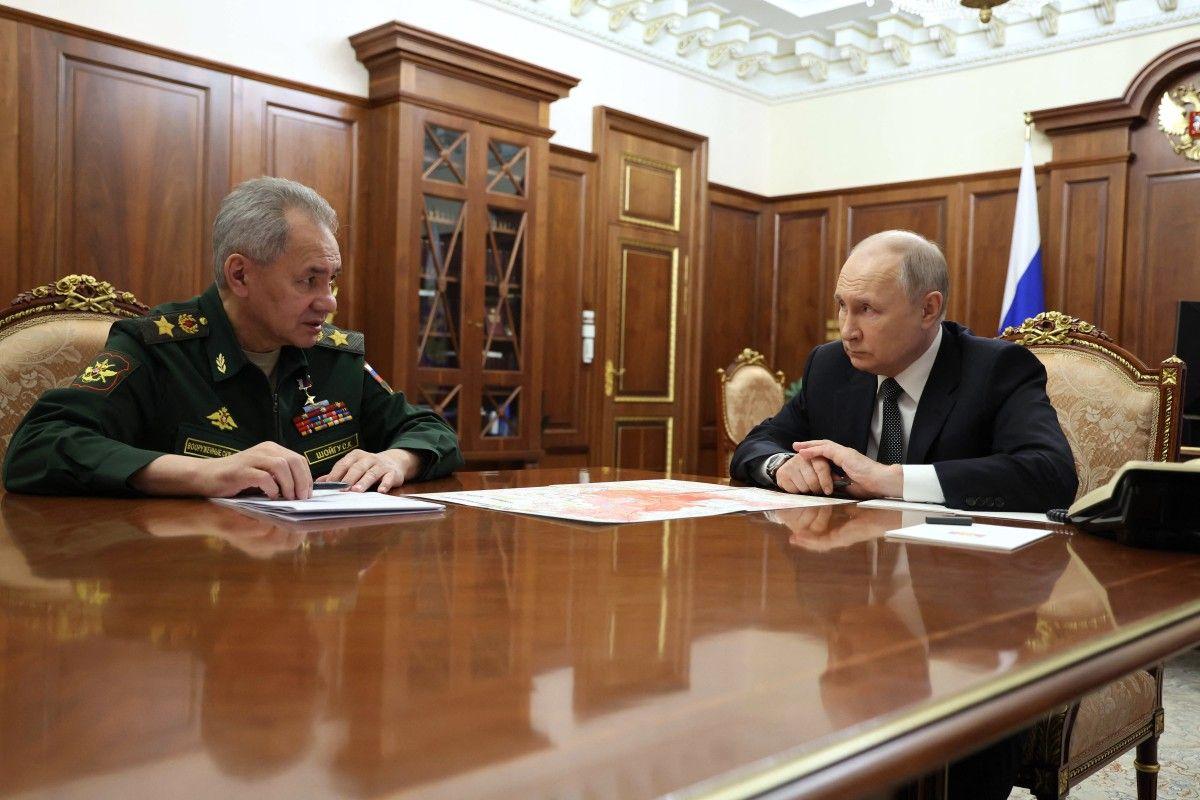 Vladimir Poutine Sergueï Choïgou AFP