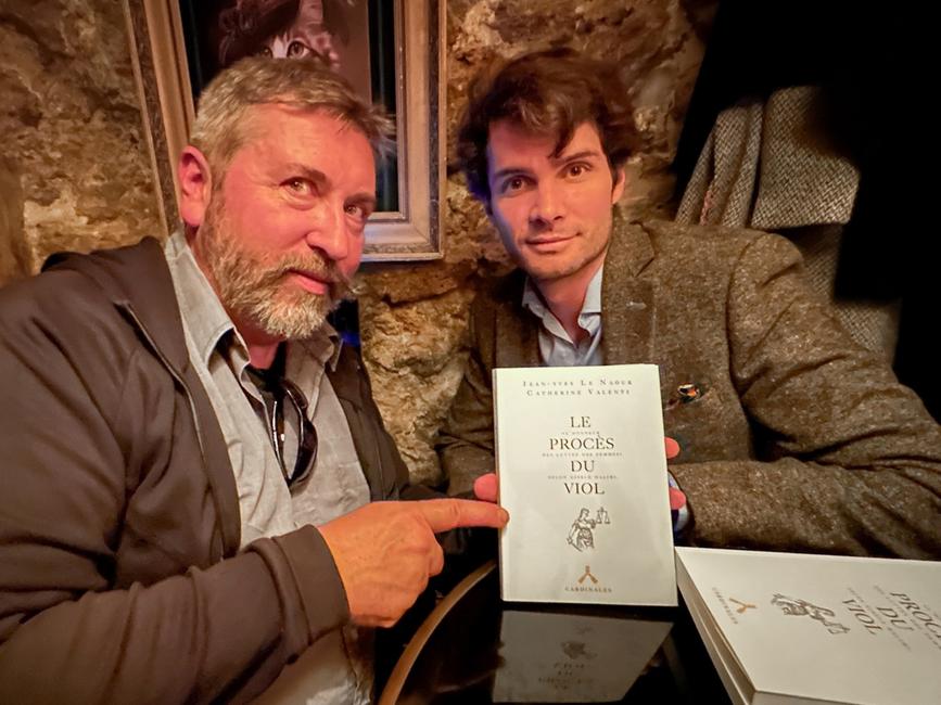 Guilhem Barbet et Benjamin Fayet des éditions Cardinales.