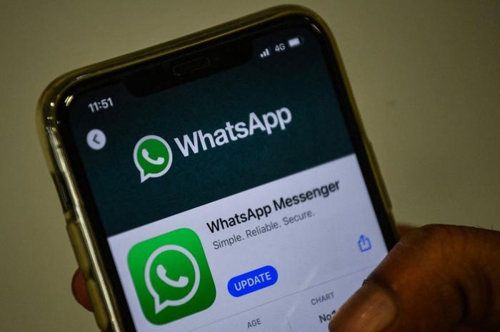 WhatsApp téléphone AFP