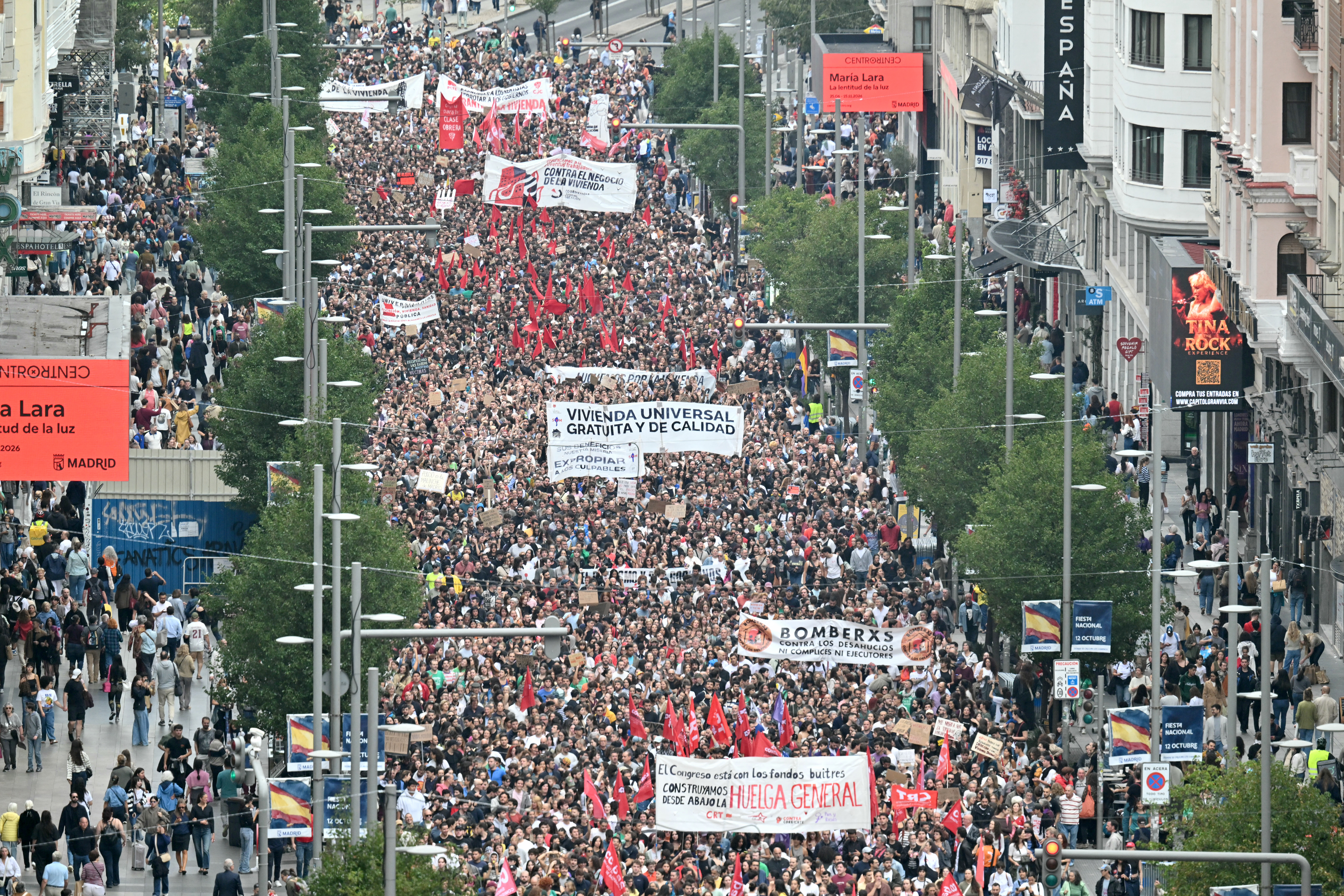 Espagne : des milliers de personnes manifestent contre la crise du logement