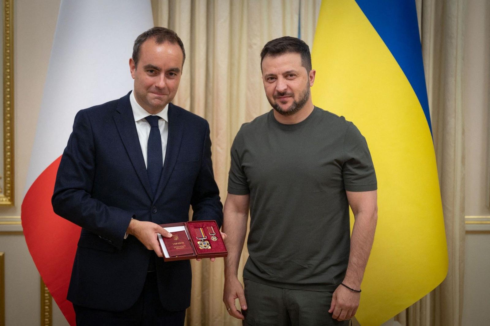 Sébastien Lecornu Ukraine AFP