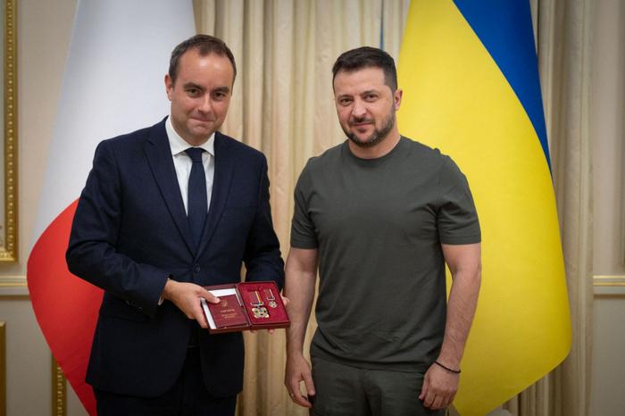 Sébastien Lecornu Ukraine AFP