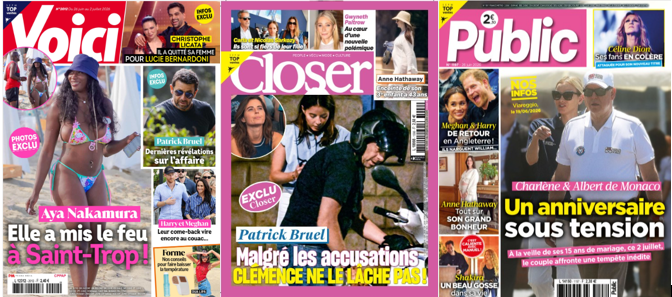 Albert & Charlene s'apprêtent à prendre cher, William & Kate deviennent milliardaires; Brad Pitt veut épouser Inès, Cruz Beckham se fait cougariser, Mickey Rourke édenter; A$AP Rocky sex-humilie Rihanna; Dua Lipa & Eva Longoria biki-flambent leurs maris