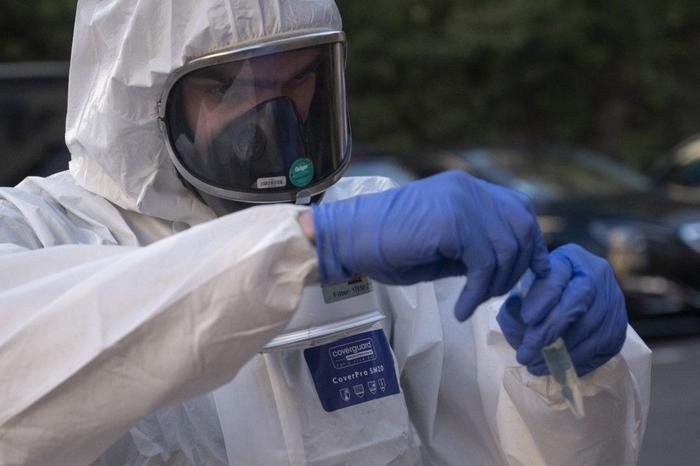 Covid-19 eaux usées AFP