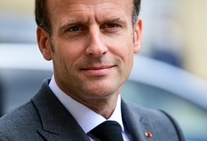 Emmanuel Macron portrait AFP