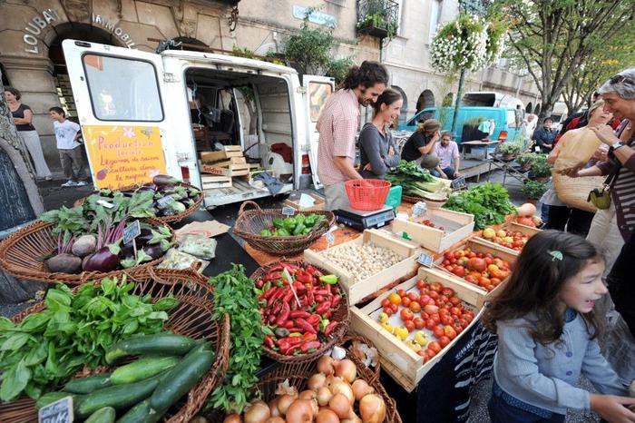 marché fruits et légumes AFP