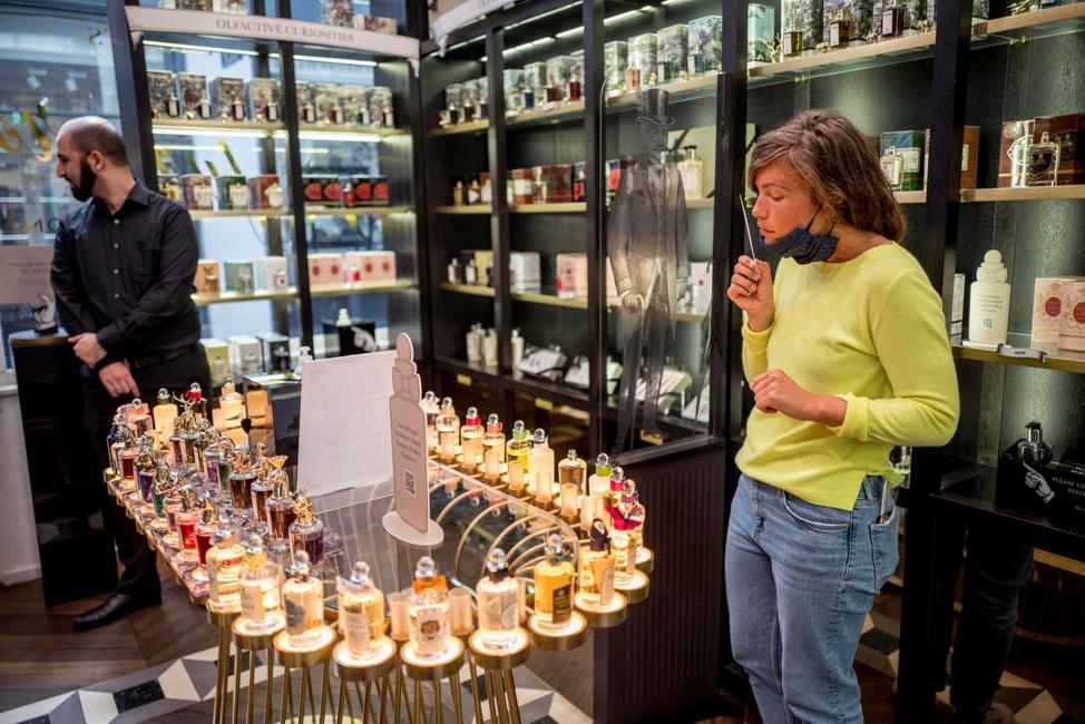 parfumerie magasin AFP