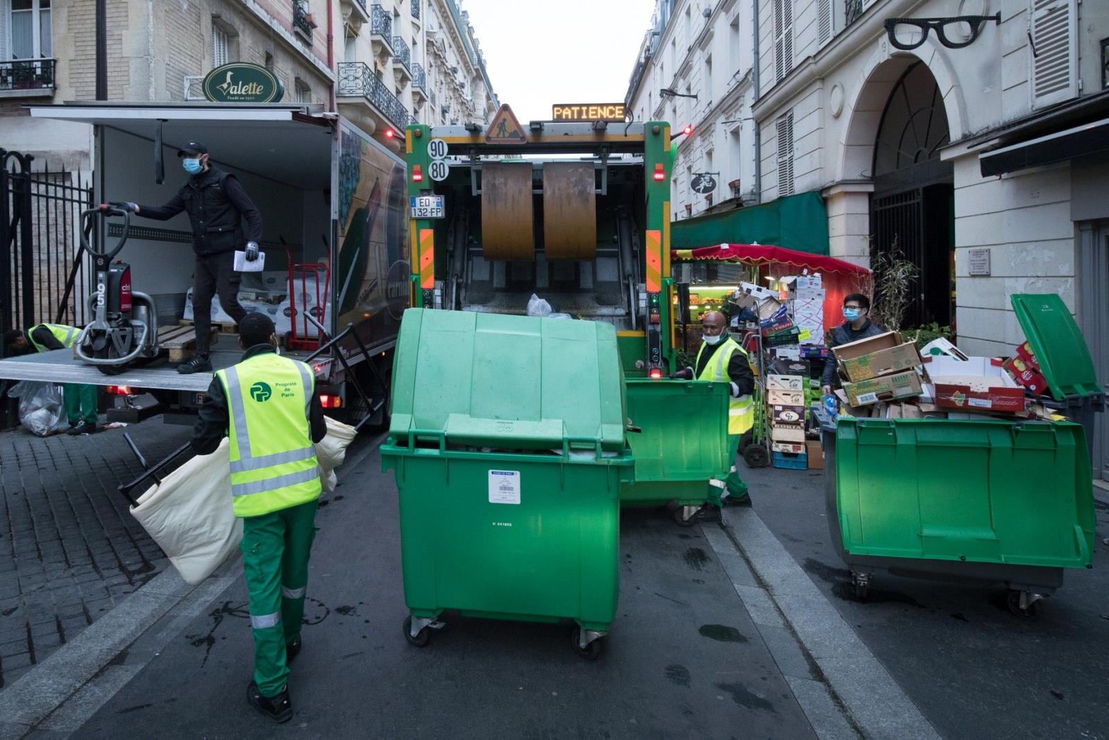éboueurs AFP