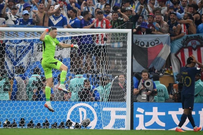 Emiliano Martinez, gardien de but de l'Argentine.
