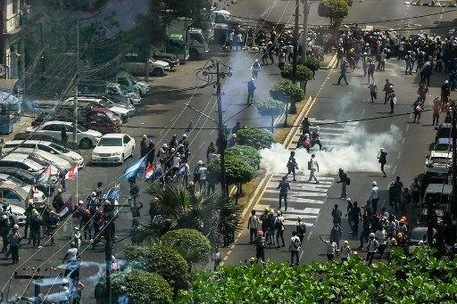 manifestations birmanie - AFP