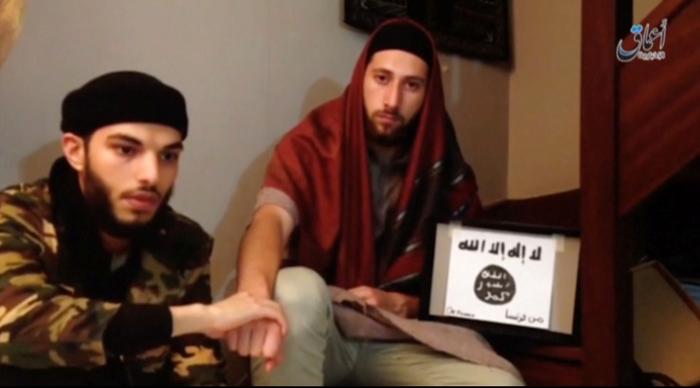 Une vidéo montre les suspects prêter allégeance à Daesh