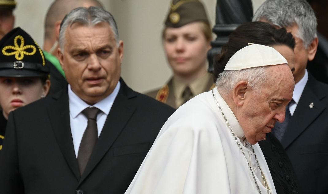 pape François Viktor Orban AFP