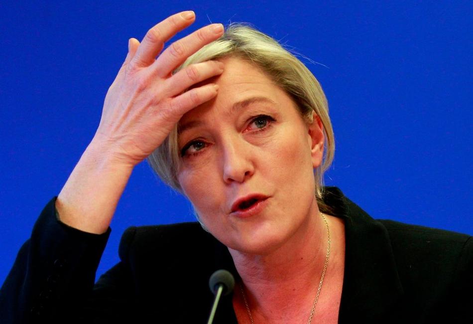 Marine Le Pen était l'invitée de l'émission "Des Paroles et des actes" jeudi soir.