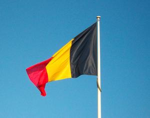 Drapeau de la Belgique. (Image d'illustration)