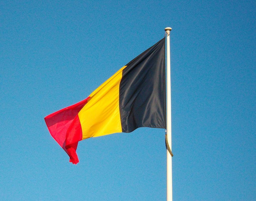 Drapeau de la Belgique. (Image d'illustration)