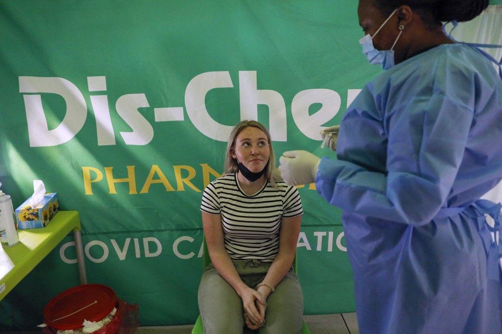 test Covid-19 Afrique du Sud AFP