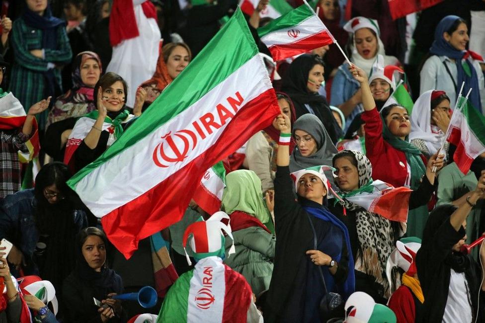 Iran femmes stade AFP