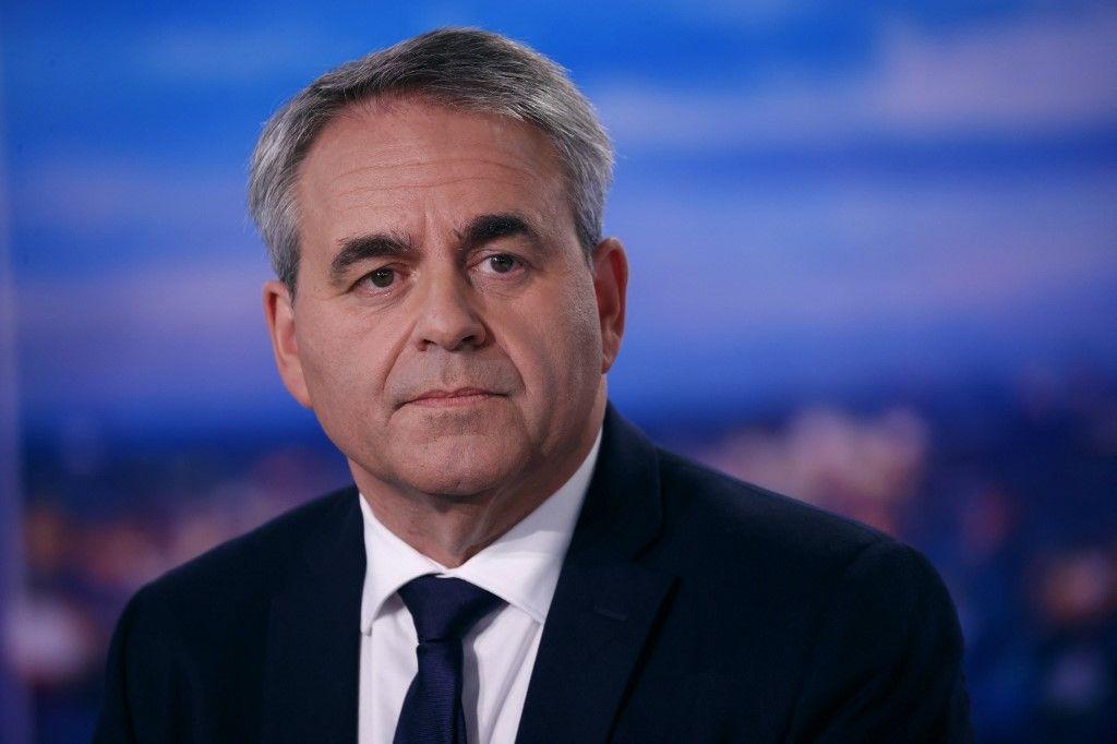 Xavier Bertrand portrait TF1 AFP