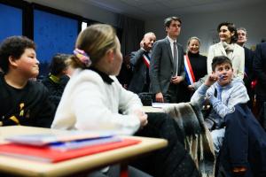 Gabriel Attal Amélie Oudéa-Castéra AFP