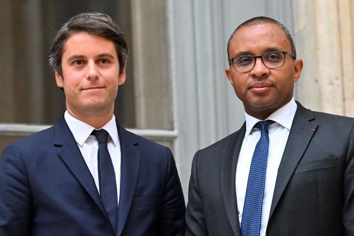 Gabriel Attal Pap Ndiaye AFP