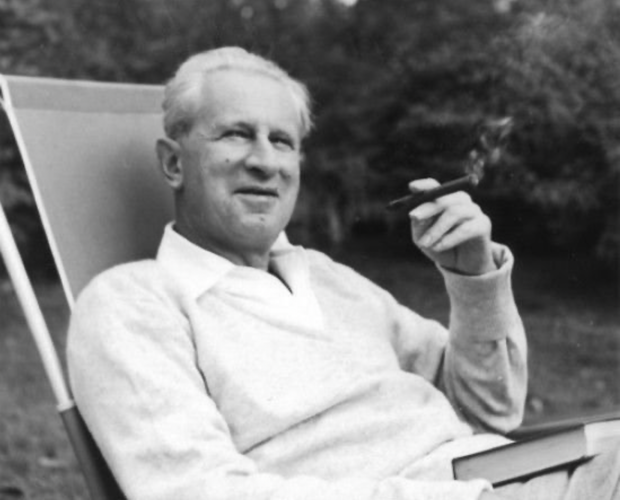 Herbert Marcuse à Newton, Massachusetts en 1955