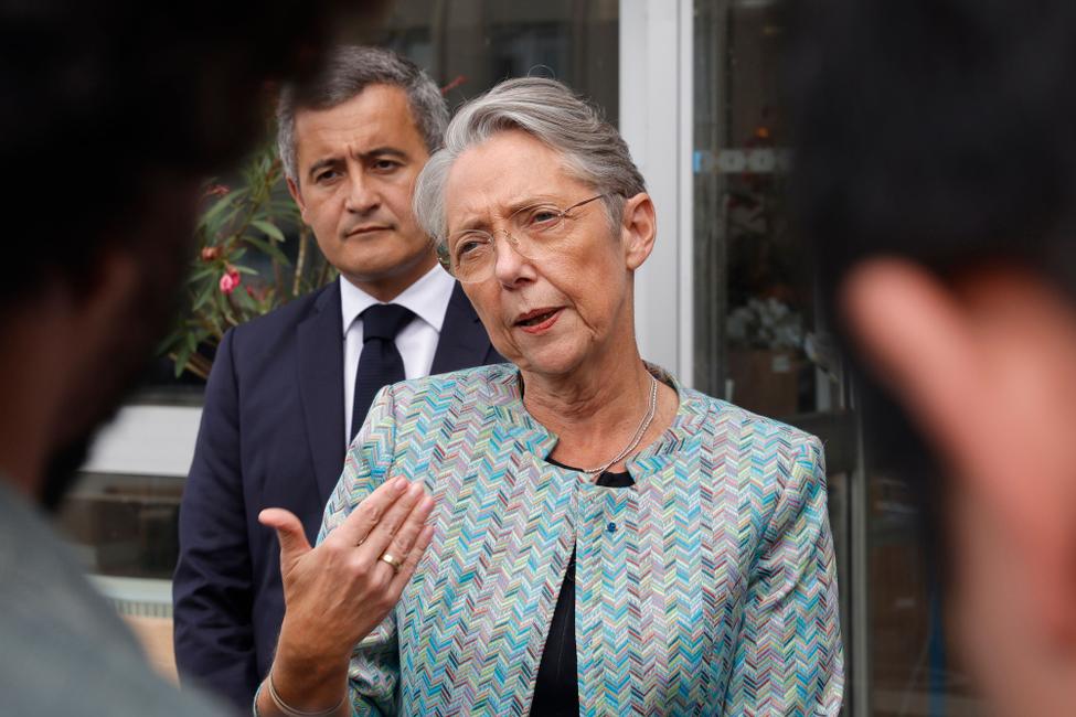 Elisabeth Borne Gérald Darmanin AFP