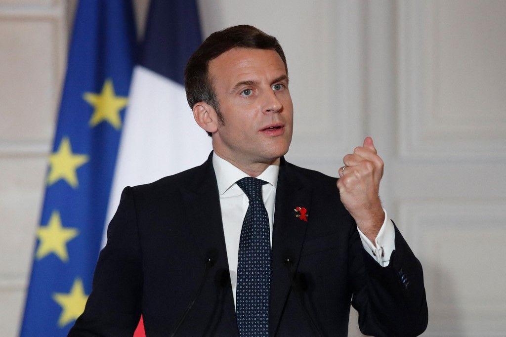 Emmanuel Macron président de la République AFP