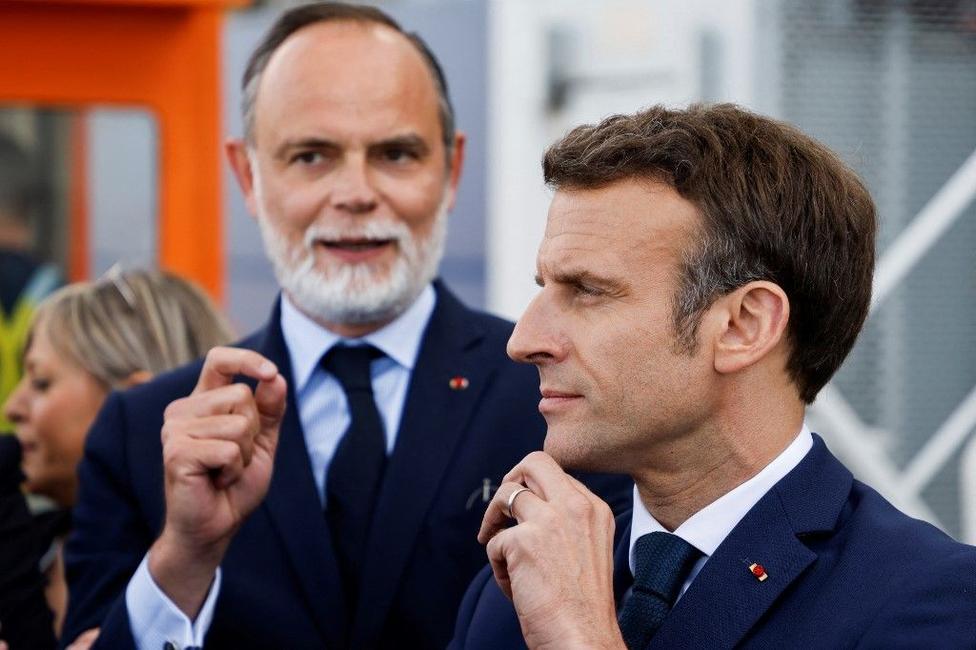 Edouard Philippe Emmanuel Macron AFP