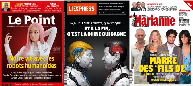 A la Une de vos hebdos cette semaine