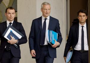 Olivier Dussopt Bruno Le Maire AFP