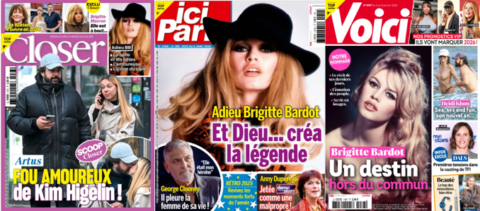 Brooklyn Beckham s’orphelinise, Elton John sort ses fils, le roi & la reine de Danemark zappent leur fille; Mick Jagger fête 2026 en léopard, Heidi Klum en free-miches; Jeff Bezos & Lauren Sanchez se mimilisent à Saint-Barth, Madonna se fourre à Marrakech