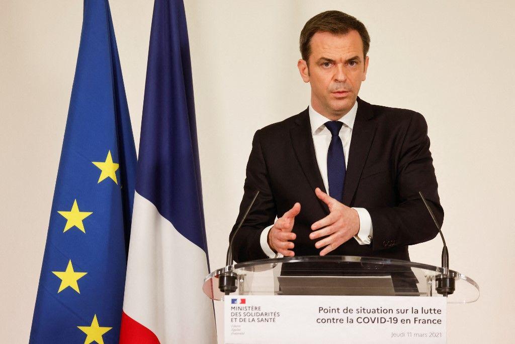 Olivier Véran ministre de la Santé AFP