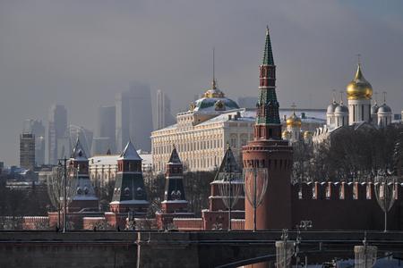 Cette photographie prise le 4 février 2026 montre une vue du Kremlin, au centre de Moscou. (Image d'illustration)