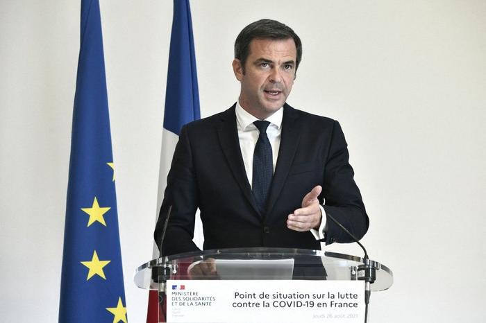 Olivier Véran conférence de presse AFP