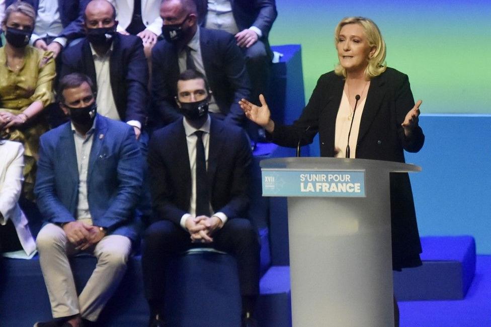 Marine Le Pen Rassemblement National Congrès AFP