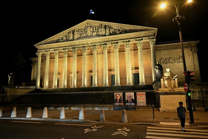 Une photo de l'Assemblée Nationale, prise le 7 octobre 2025.