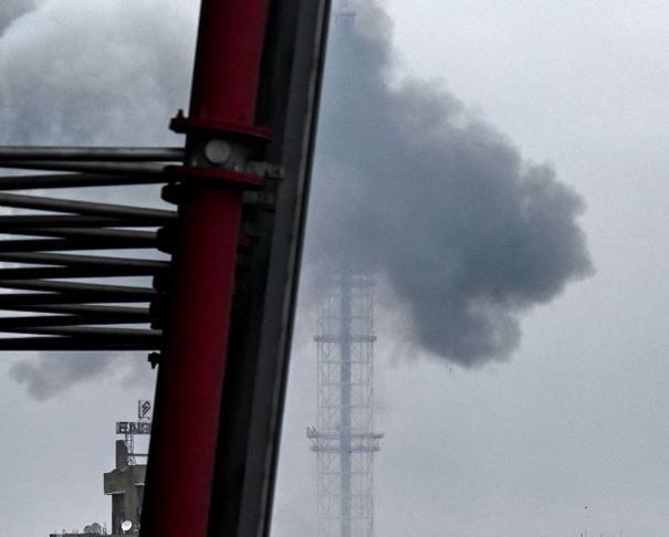 tour télévision Kiev AFP