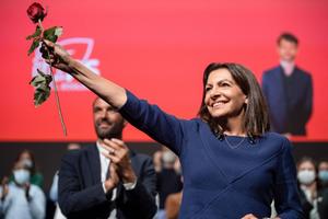 Anne Hidalgo meeting AFP