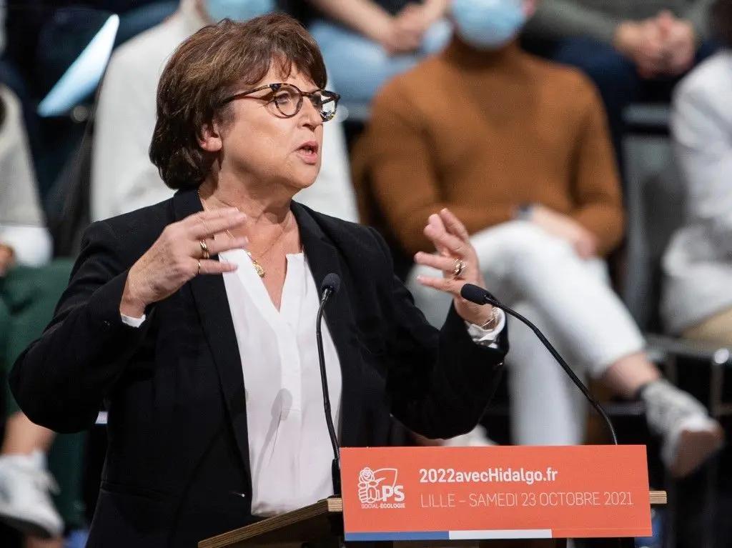 La maire démissionnaire de Lille, Martine Aubry