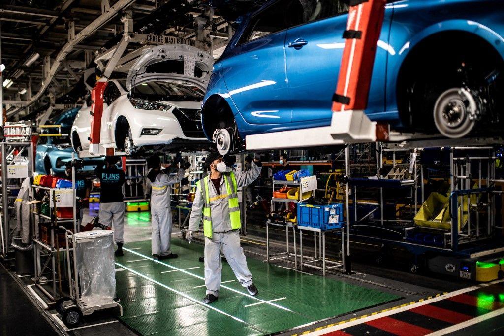 voitures électriques Renault usine AFP